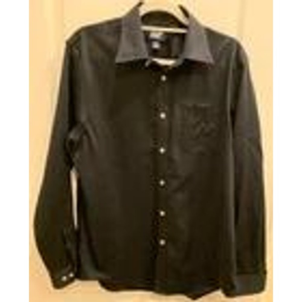 Lands' End Button Down Shirt Long‎ Sleeve Casual Dress Shirt Mens Size M